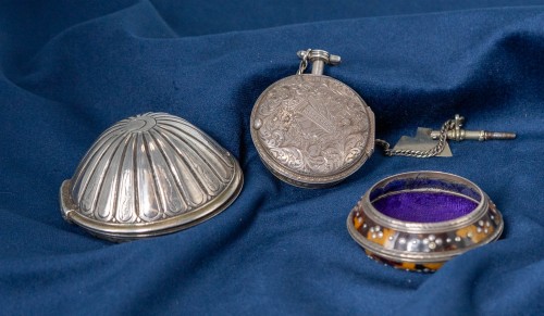 A Victorian Silver And Tortoiseshell Pocket Watch - Horology Style 