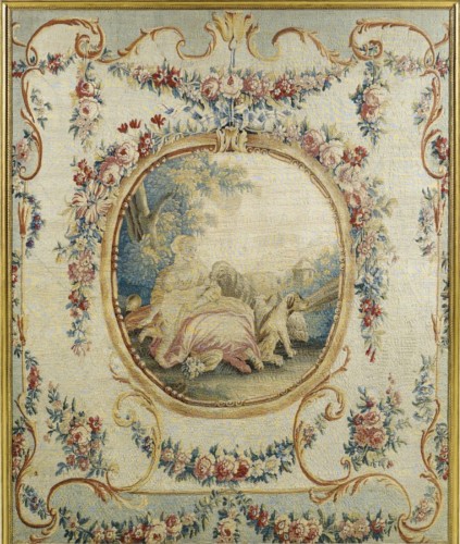 One Pair Of Tapestries - Tapestry & Carpet Style Louis XVI