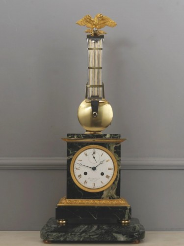 Horology  - An Empire Pendule &quot;A L&#039; Aigle&quot;, By Verneuil Jeune