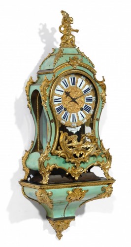 Horlogerie Cartel - Pendule Cartel sur console de Paillard à Besançon