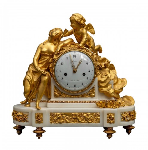 Une pendule de cheminée Louis XVI de Jean-Antoine Lépine