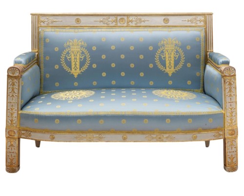 Mobilier de salon d'époque Empire attribué à Pierre-Gaston Brion