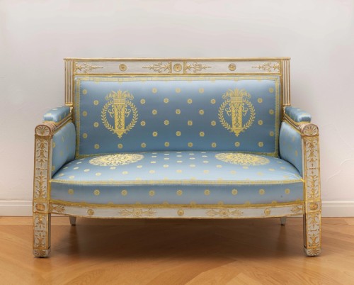 Mobilier de salon d'époque Empire attribué à Pierre-Gaston Brion - Richard Redding Antiques