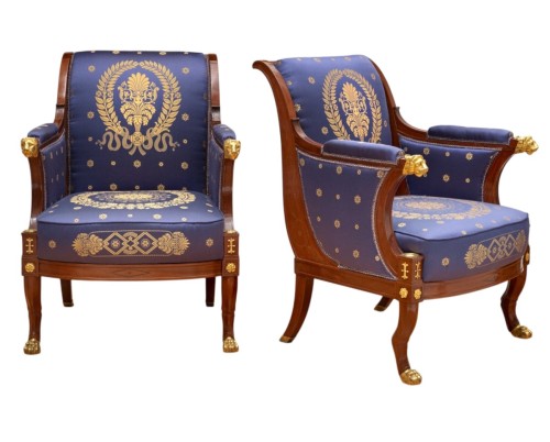 Mobilier de salon Empire par Jacob-Desmalter et Cie