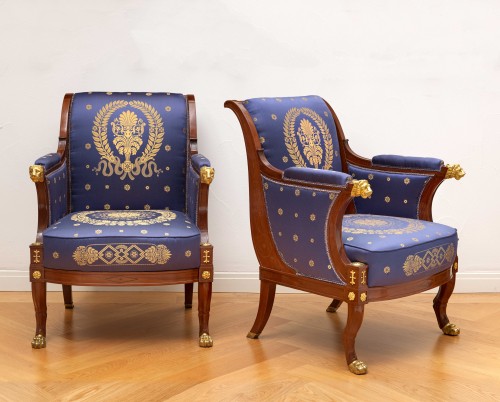 An Empire suite of furniture by Jacob-Desmalter et Cie - Seating Style Empire