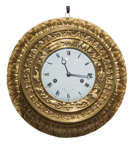 Horloge cartel Restauration, de Lepaute et Fils Hrs du Roi