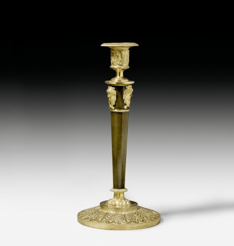 A pair of Empire candlesticks - Lighting Style Empire