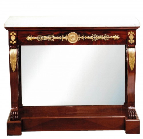 An Empire console by Jacob-Desmalter et Cie