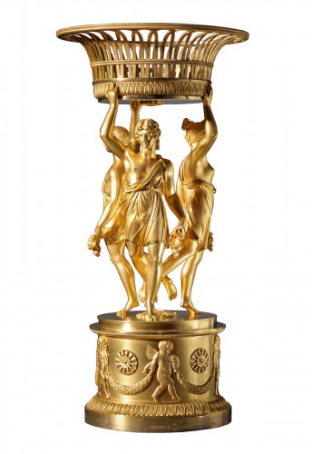 An Empire figural centrepiece by Pierre-Philippe Thomire