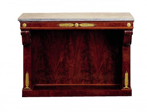 An Empire console by Jacob-Desmalter et Cie