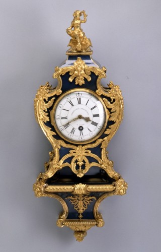 A Louis XV bracket clock of eight day duration, by Ferdinand Berthoud - Horology Style Louis XV
