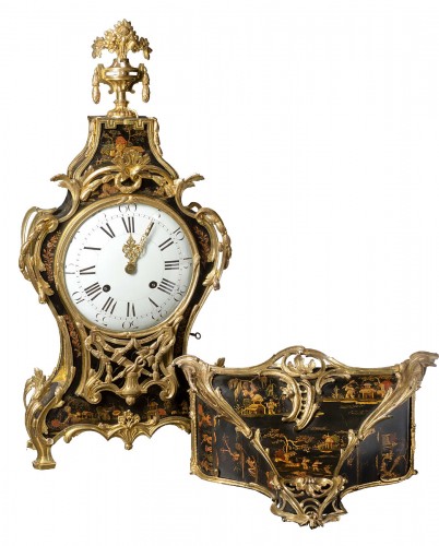 An important cartel clock circa 1765-75