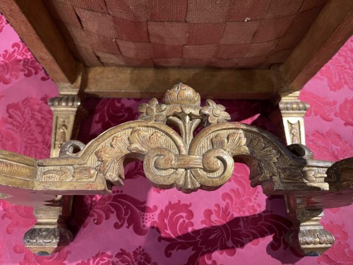 A set of four Louis XIV tabourets - 