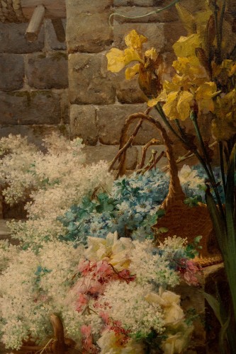 Le Printemps - Eugène Bidau (1839-1899) - Richard Redding Antiques