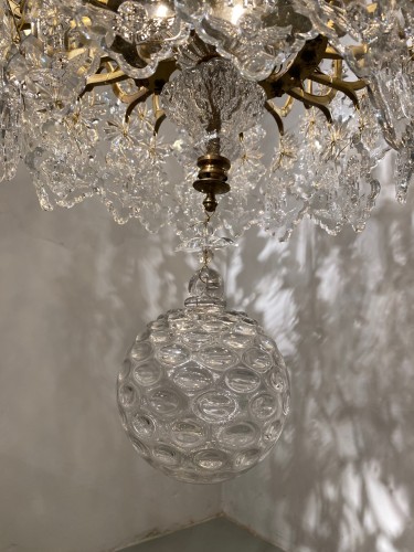 Napoléon III - Grand lustre en cristal, fin 19e siècle
