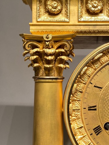 Charles X Garniture Clock Set , Circa 1830 - Horology Style Restauration - Charles X