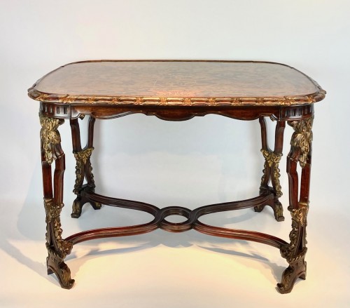 A tortoiseshell Coffee / side table by Maison Franck - Furniture Style Art Déco