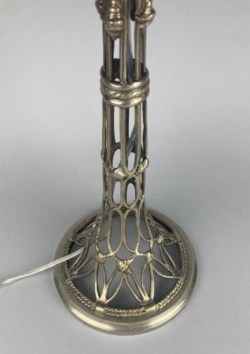 Art nouveau - Lampe Art nouveau, Bronze