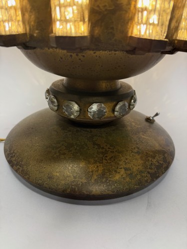 19th century - Lamp Art Deco by Marius Ernest Sabino