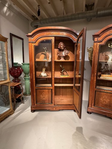 Louis-Philippe - Pair of 19th century bookcases