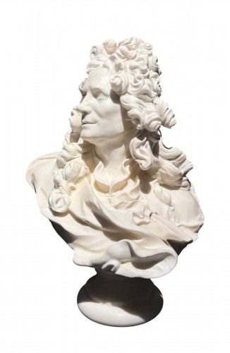 Buste en marbre de Carrare de Corneille van Clève