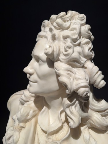 Buste en marbre de Carrare de Corneille van Clève - Robin Kowalski Antiques
