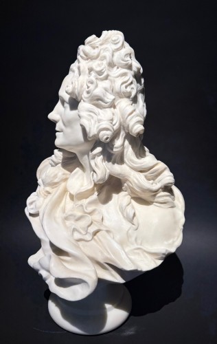 Antiquités - Buste en marbre de Carrare de Corneille van Clève