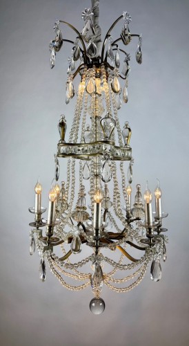 Lustre vers 1920 de style Louis XVI - Luminaires Style 