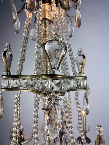 Luminaires Lustre - Lustre vers 1920 de style Louis XVI