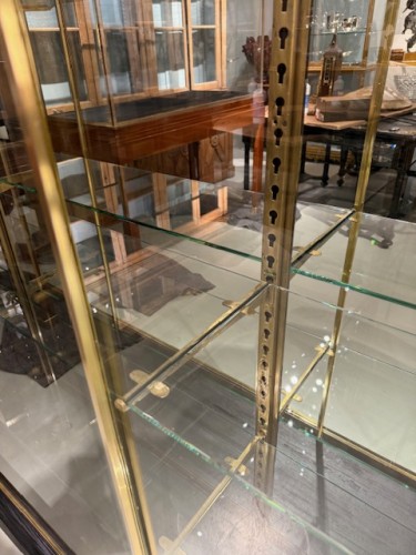 Furniture  - Large Brass Display Case