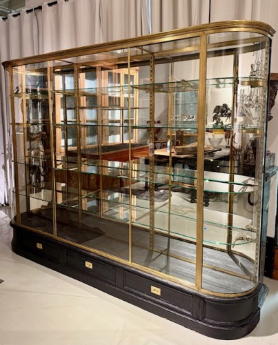 Large Brass Display Case - 