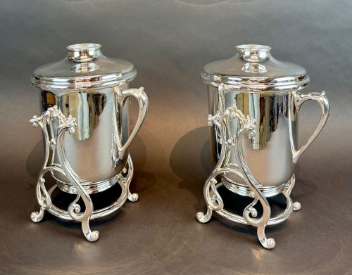 Pair Of 19th Century Christofle Coolers - 