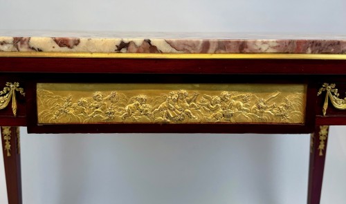 Antiquités - Napoléon III Gilt-Bronze Mounted Mahogany writing table