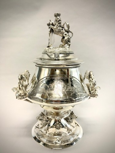 silverware & tableware  - Solid Silver Centerpiece – Van Kempen &amp; Zonen