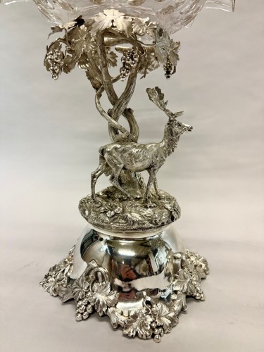 A Pair Of Solid Silver Centerpieces Signed Van Kempen &amp; Begeer - 