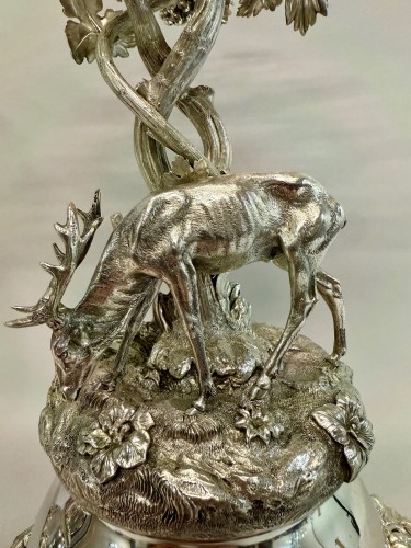  - A Pair Of Solid Silver Centerpieces Signed Van Kempen &amp; Begeer