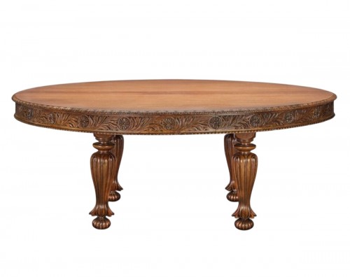 a large 19th century dining table or centre table