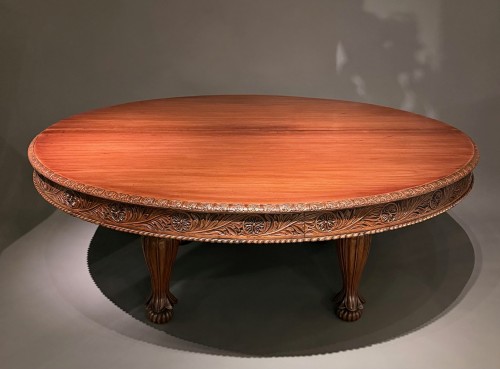 a large 19th century dining table or centre table - 