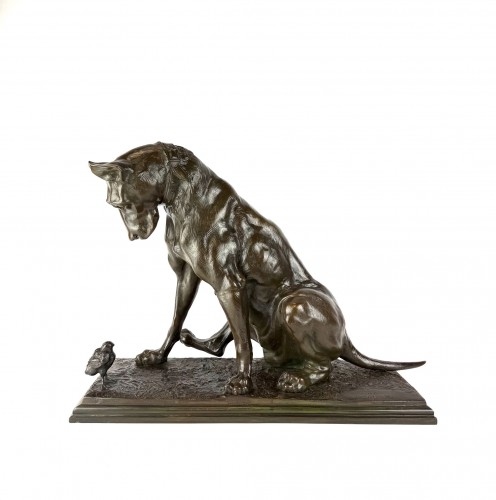 Dog  by Antonio Amorgasti (1880 – 1942)