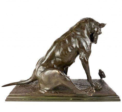 Antiquités - Dog  by Antonio Amorgasti (1880 – 1942)
