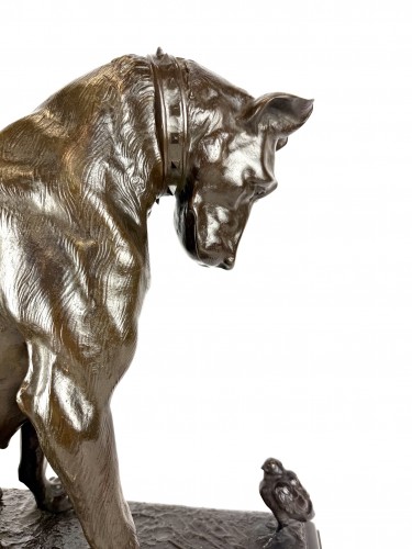 Antiquités - Dog  by Antonio Amorgasti (1880 – 1942)