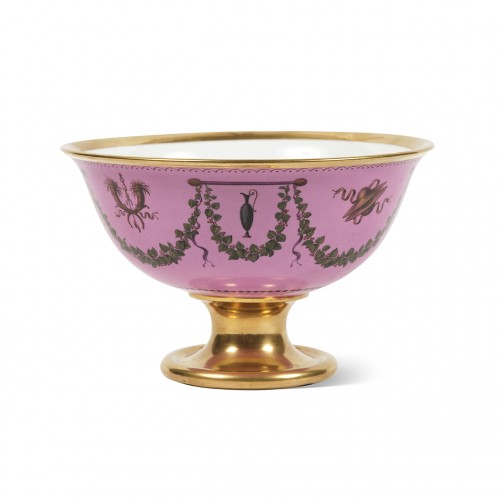 Jatte à fruits en porcelaine de Sèvres Cadeau de l'impératrice Marie-Louise