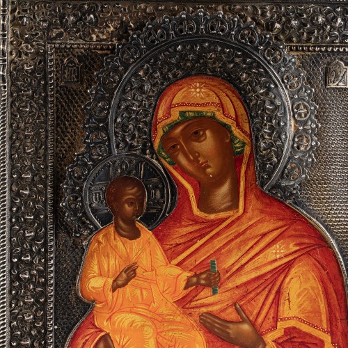 Icône de la Mère de Dieu d'Alexandrie, Russie, Moscou - Art sacré, objets religieux Style 