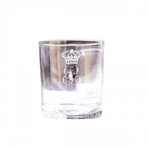 Série de 12 verres à eau en cristal du service du Roi Louis-Philippe