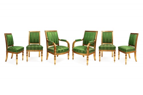 Partie de mobilier royal provenant du Palais Royal puis du château de Neuilly