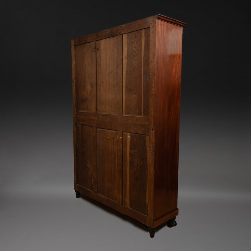 Empire - Bibliothèque ou armoire vitrée en acajou - époque Consulat Empire