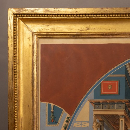 Campanella d'après Maron vers 1781 - grande gravure d'Hercule ivre - Schoppmann Art and Antiques