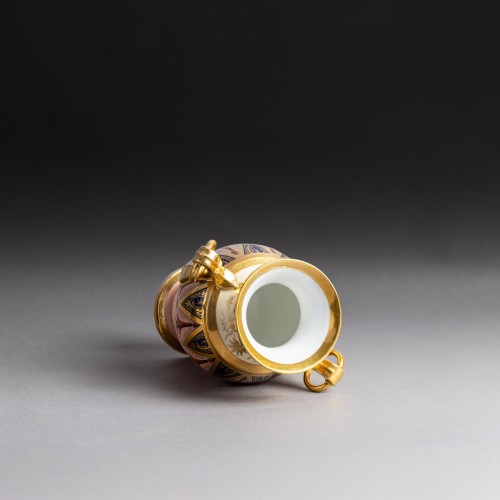 Empire - Vase balustre à décor "arabesque" - Manufacture de Halley, vers 1800