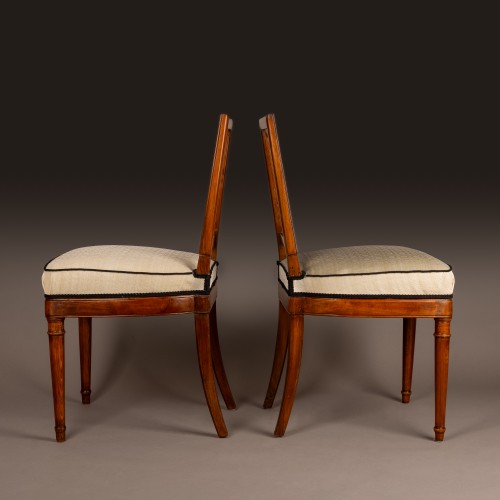 Seating  - Georges Jacob - Pair Of Chairs Circa 1790, Delivered For The Tuileries