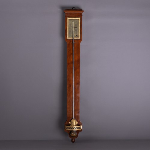 19th century - Luxurious Mahogany and gilded bronze mercury barometer circa 1820-30 - Haring au Palais Royal 